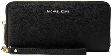 Michael Kors Women's Wristlet, Black (Black), 13.2x3.8x24.9 cm 